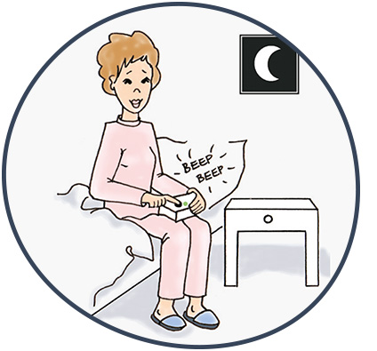 Enutrain Wake-Up Training - Therapy Procedure: Mommy helps
